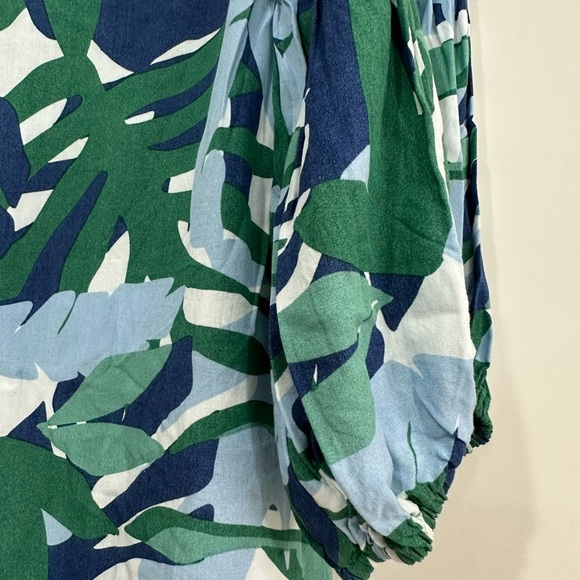 FARM Rio Tropical Leaf Shift Dress (D8) - Picture 3 of 6